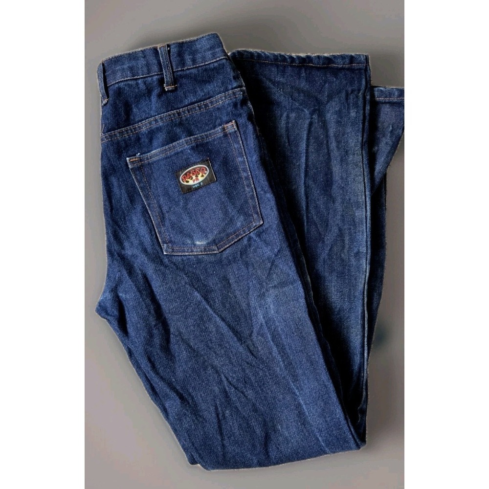 RASCO‎ FR Jeans 31x36 HRC 2 Flame Resistant Work Pants NFPA 2112 Denim